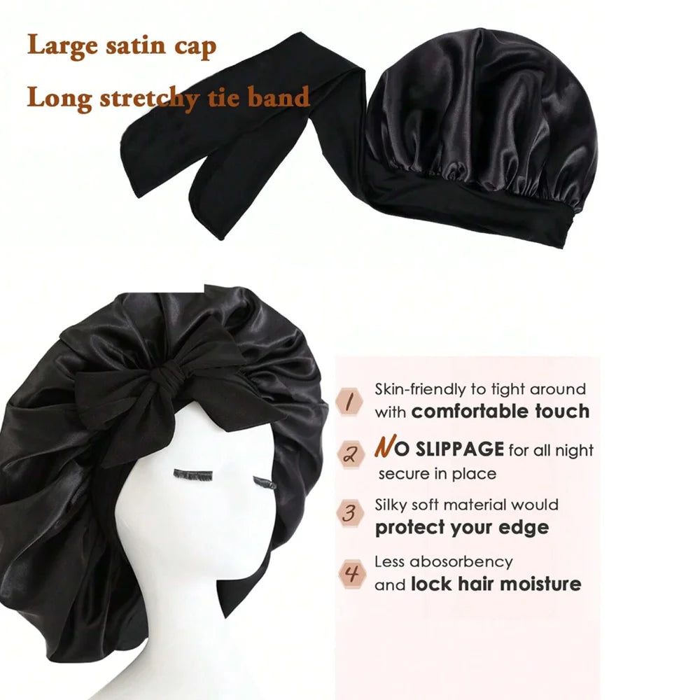 Sleep & Beauty Satin Bonnet